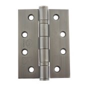 Atlantic - AH1433MBN Grade 13 Fire Rated Ball Bearing Hinges 4" x 3" x 3mm - Matt Gun Metal