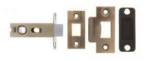 Atlantic - AL25AB Bolt Through Tubular Mortice Latch 2.5" - Antique Brass