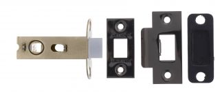 Atlantic - AL25BN Bolt Through Tubular Mortice Latch 2.5" - Black Nickel