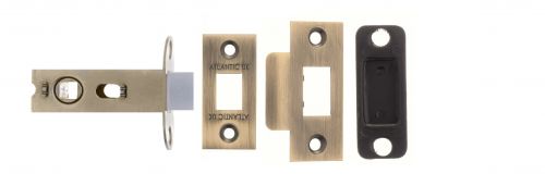 Click Here To Enlarge This Photo Of Atlantic - AL25MAB Bolt Through Tubular Mortice Latch 2.5" - Matt Antique Brass