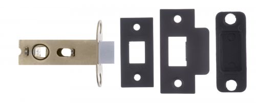 Click Here To Enlarge This Photo Of Atlantic - AL25MB Bolt Through Tubular Mortice Latch 2.5" - Matt Black