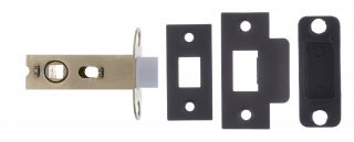 Atlantic - AL25MB Bolt Through Tubular Mortice Latch 2.5" - Matt Black