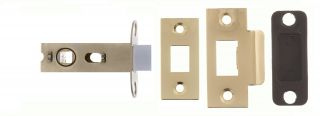 Atlantic - AL25PB Bolt Through Tubular Mortice Latch 2.5" - Polished Brass