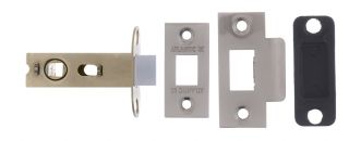 Atlantic - AL25SN Bolt Through Tubular Mortice Latch 2.5" - Satin Nickel