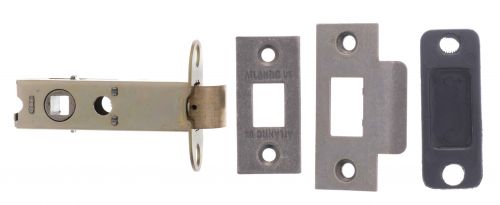 Click Here To Enlarge This Photo Of Atlantic - AL3DS Heavy Duty Bolt Through Tubular Mortice Latch 3" - Distressed Silver