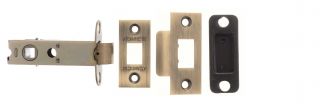 Atlantic - AL3MAB Heavy Duty Bolt Through Tubular Mortice Latch 3" - Matt Antique Brass