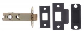 Atlantic - AL3MB Heavy Duty Bolt Through Tubular Mortice Latch 3" - Matt Black