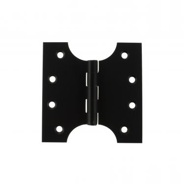 Click Here To Enlarge This Photo Of Atlantic - APH424MB (Solid Brass) Parliament Hinges 4" x 2" x 4" - Matt Black