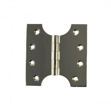 Click Here To Enlarge This Photo Of Atlantic - APH424PN (Solid Brass) Parliament Hinges 4" x 2" x 4" - Polished Nickel