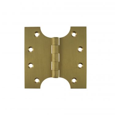 Click Here To Enlarge This Photo Of Atlantic - APH424SB (Solid Brass) Parliament Hinges 4" x 2" x 4" - Satin Brass