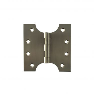 Click Here To Enlarge This Photo Of Atlantic - APH424SN (Solid Brass) Parliament Hinges 4" x 2" x 4" - Satin Nickel