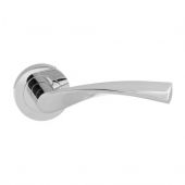 Atlantic - ECO20PC Eco 'Aqua' Aluminium Lever on Round Rose - Polished Chrome