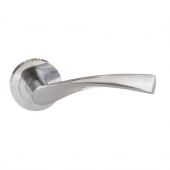 Atlantic - ECO20SC Eco 'Aqua' Aluminium Lever on Round Rose - Satin Chrome