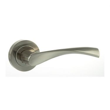 Click Here To Enlarge This Photo Of Atlantic - ECO20SNNP Eco 'Aqua' Aluminium Lever on Round Rose - Satin/Polished Nickel
