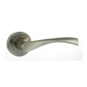 Atlantic - ECO20SNNP Eco 'Aqua' Aluminium Lever on Round Rose - Satin/Polished Nickel