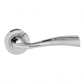 Atlantic - ECO30PC Eco 'Wave' Aluminium Lever on Round Rose - Polished Chrome