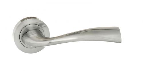 Click Here To Enlarge This Photo Of Atlantic - ECO30SC Eco 'Wave' Aluminium Lever on Round Rose - Satin Chrome