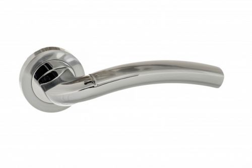 Click Here To Enlarge This Photo Of Atlantic - ECO50SCPC Eco 'Crest' Aluminium Lever on Round Rose - Satin/Polished Chrome