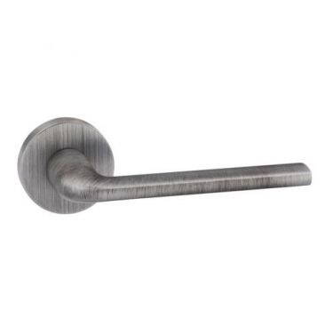 Click Here To Enlarge This Photo Of Atlantic - FMR133UG Forme 'Milly' Designer Lever on Minimal Round Rose - Urban Graphite