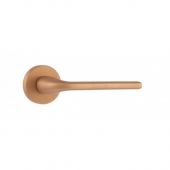 Atlantic - FMR133USC Forme 'Milly' Designer Lever on Minimal Round Rose - Urban Satin Copper