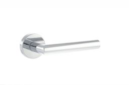 Atlantic - FMR236PC Forme 'Elle' Designer Lever on Minimal Round Rose - Polished Chrome
