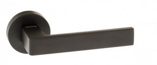 Atlantic - FMR254MB Forme 'Asti' Designer Lever on Minimal Round Rose - Matt Black