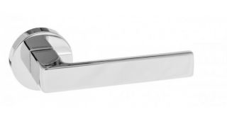 Atlantic - FMR254PC Forme 'Asti' Designer Lever on Minimal Round Rose - Polished Chrome