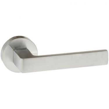 Click Here To Enlarge This Photo Of Atlantic - FMR254SC Forme 'Asti' Designer Lever on Minimal Round Rose - Satin Chrome