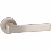 Atlantic - FMR254SN Forme 'Asti' Designer Lever on Minimal Round Rose - Satin Nickel