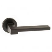 Atlantic - FMR430MB Forme 'Ginevra' Designer Lever on Minimal Round Rose - Matt Black