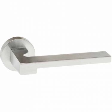 Click Here To Enlarge This Photo Of Atlantic - FMR430SC Forme 'Ginevra' Designer Lever on Minimal Round Rose - Satin Chrome