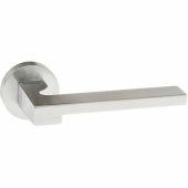 Atlantic - FMR430SC Forme 'Ginevra' Designer Lever on Minimal Round Rose - Satin Chrome