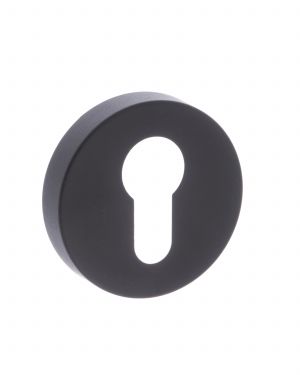 Click Here To Enlarge This Photo Of Atlantic - FMREMB Forme Euro Escutcheons on Minimal Round Rose - Matt Black