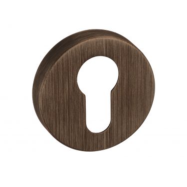 Click Here To Enlarge This Photo Of Atlantic - FMREUB Forme Euro Escutcheons on Minimal Round Rose - Urban Bronze