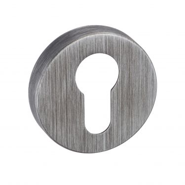 Click Here To Enlarge This Photo Of Atlantic - FMREUG Forme Euro Escutcheons on Minimal Round Rose - Urban Graphite