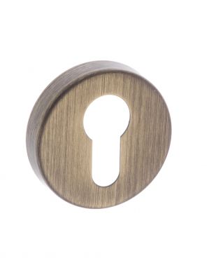 Click Here To Enlarge This Photo Of Atlantic - FMREYB Forme Euro Escutcheons on Minimal Round Rose - Yester Bronze