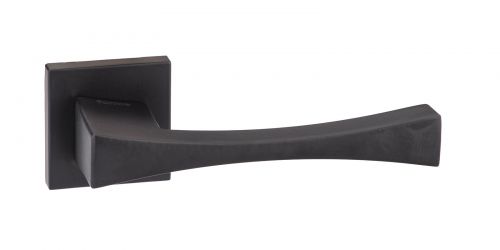 Click Here To Enlarge This Photo Of Atlantic - FMS213MB Forme 'Artemide' Designer Lever on Minimal Square Rose - Matt Black