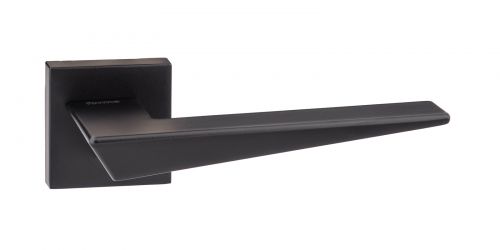 Click Here To Enlarge This Photo Of Atlantic - FMS215MB Forme 'Naxos' Designer Lever on Minimal Square Rose - Matt Black