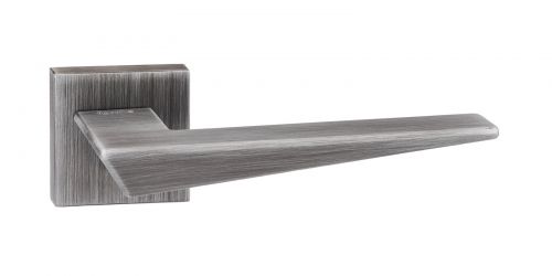Click Here To Enlarge This Photo Of Atlantic - FMS215UG Forme 'Naxos' Designer Lever on Minimal Square Rose - Urban Graphite