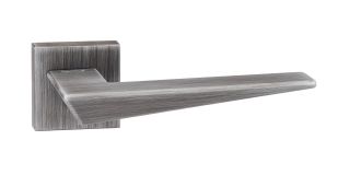 Atlantic - FMS215UG Forme 'Naxos' Designer Lever on Minimal Square Rose - Urban Graphite