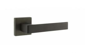 Atlantic - FMS254UDB Forme 'Asti' Designer Lever on Minimal Square Rose - Urban Dark Bronze