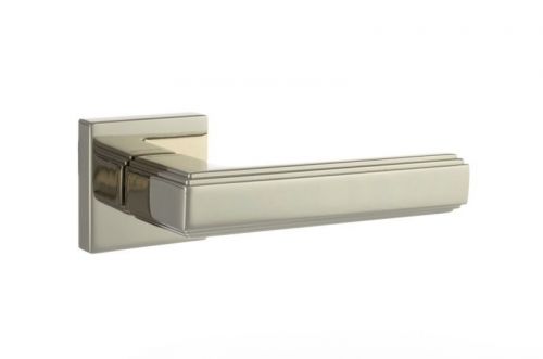 Click Here To Enlarge This Photo Of Atlantic - FMS293PN Forme 'Alila' Designer Lever on Minimal Square Rose - Polished Nickel