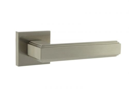 Click Here To Enlarge This Photo Of Atlantic - FMS293SN Forme 'Alila' Designer Lever on Minimal Square Rose - Satin Nickel