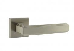 Atlantic - FMS293SN Forme 'Alila' Designer Lever on Minimal Square Rose - Satin Nickel