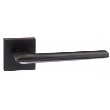 Click Here To Enlarge This Photo Of Atlantic - FMS422MB Forme 'Boston' Designer Lever on Minimal Square Rose - Matt Black