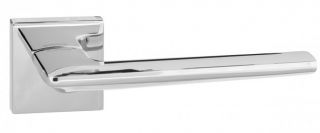 Atlantic - FMS422PC Forme 'Boston' Designer Lever on Minimal Square Rose - Polished Chrome