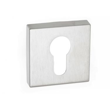 Click Here To Enlarge This Photo Of Atlantic - FMSESC Forme Euro Escutcheons on Minimal Square Rose - Satin Chrome