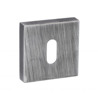 Click Here To Enlarge This Photo Of Atlantic - FMSKUG Forme Key Escutcheons on Minimal Square Rose - Urban Graphite