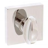 Atlantic - FMSWCPN Forme WC Turn and Release on Minimal Square Rose - Polished Nickel