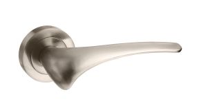 Atlantic - M70SN Mediterranean 'Marseille' Lever on Round Rose - Satin Nickel